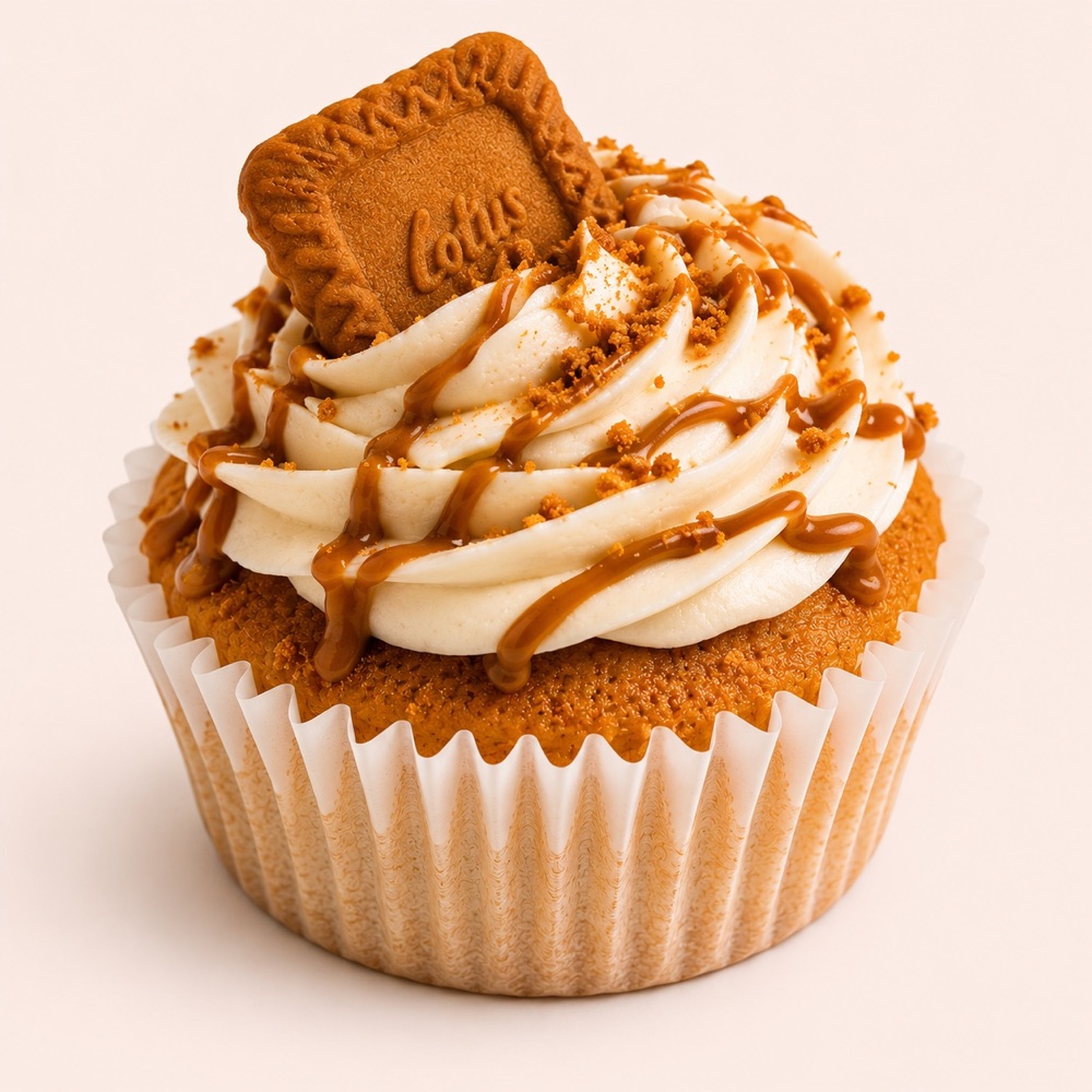 Biscoff cupcake